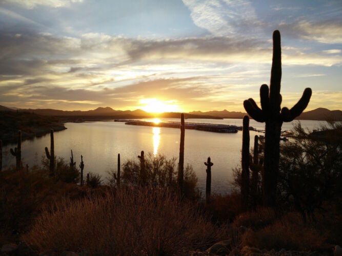 A Fantastic Sunset Finish to the Regatta