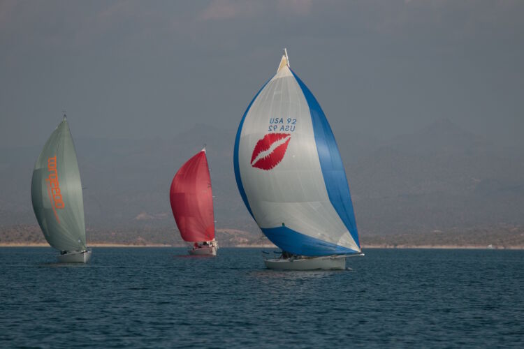Spinnakers Out on Lake Pleasant